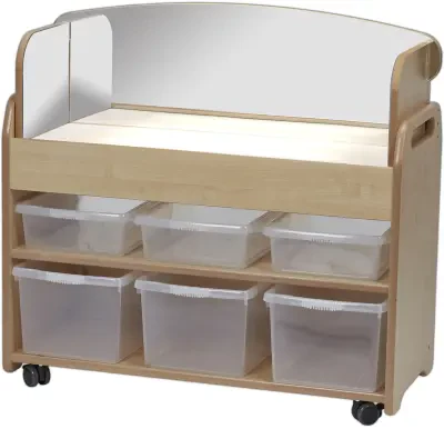 Millhouse Light Box Trolley Plus Mirror Surround