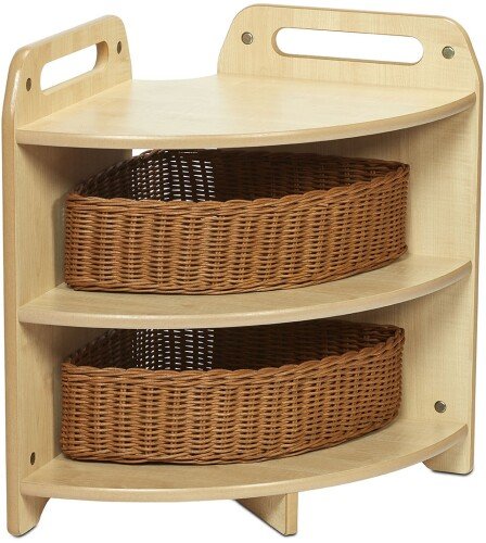 Millhouse Tall 90 Degree Corner Unit with 2 Baskets