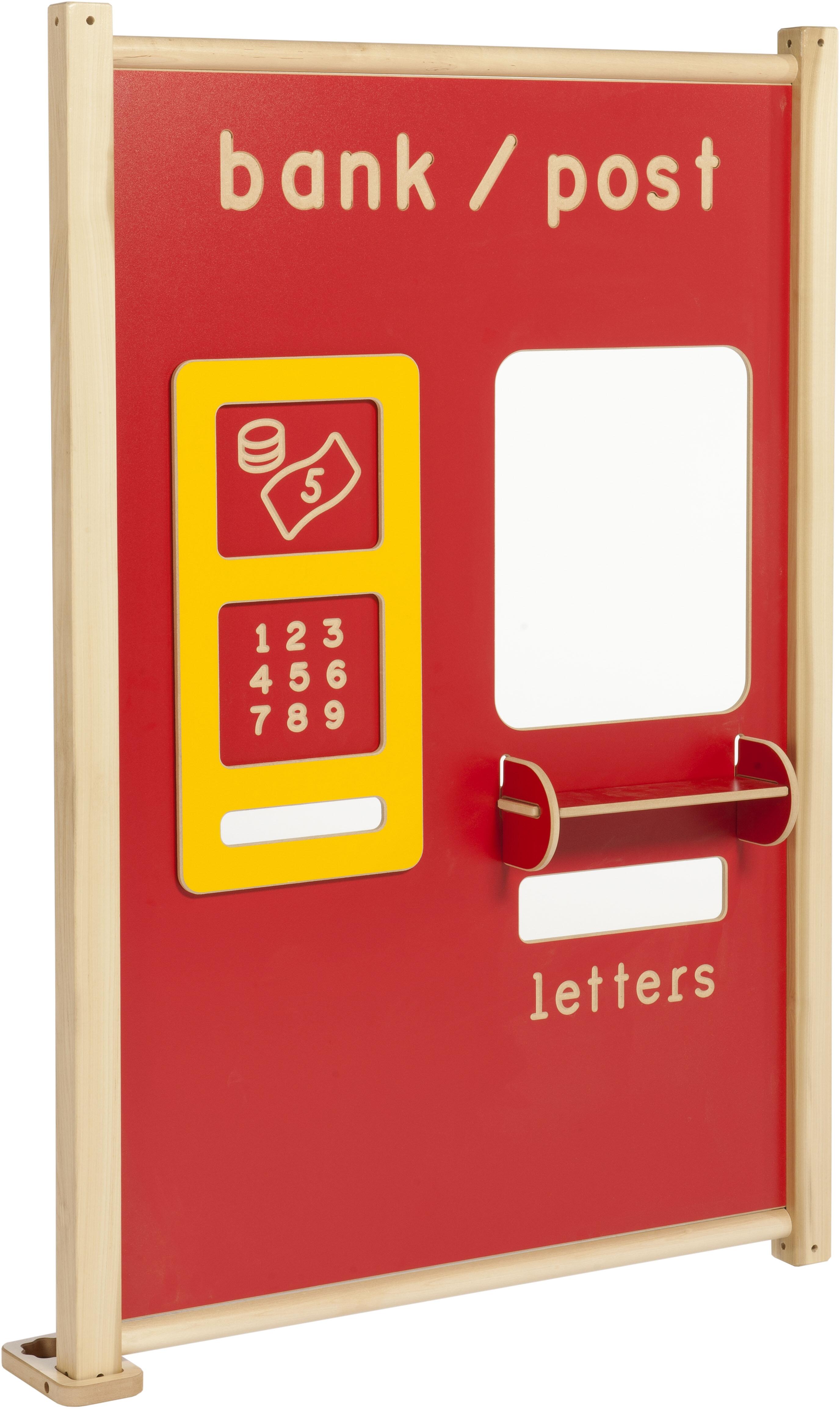 Millhouse Bank/Post Office Play Panels with Joining Blocks Just For