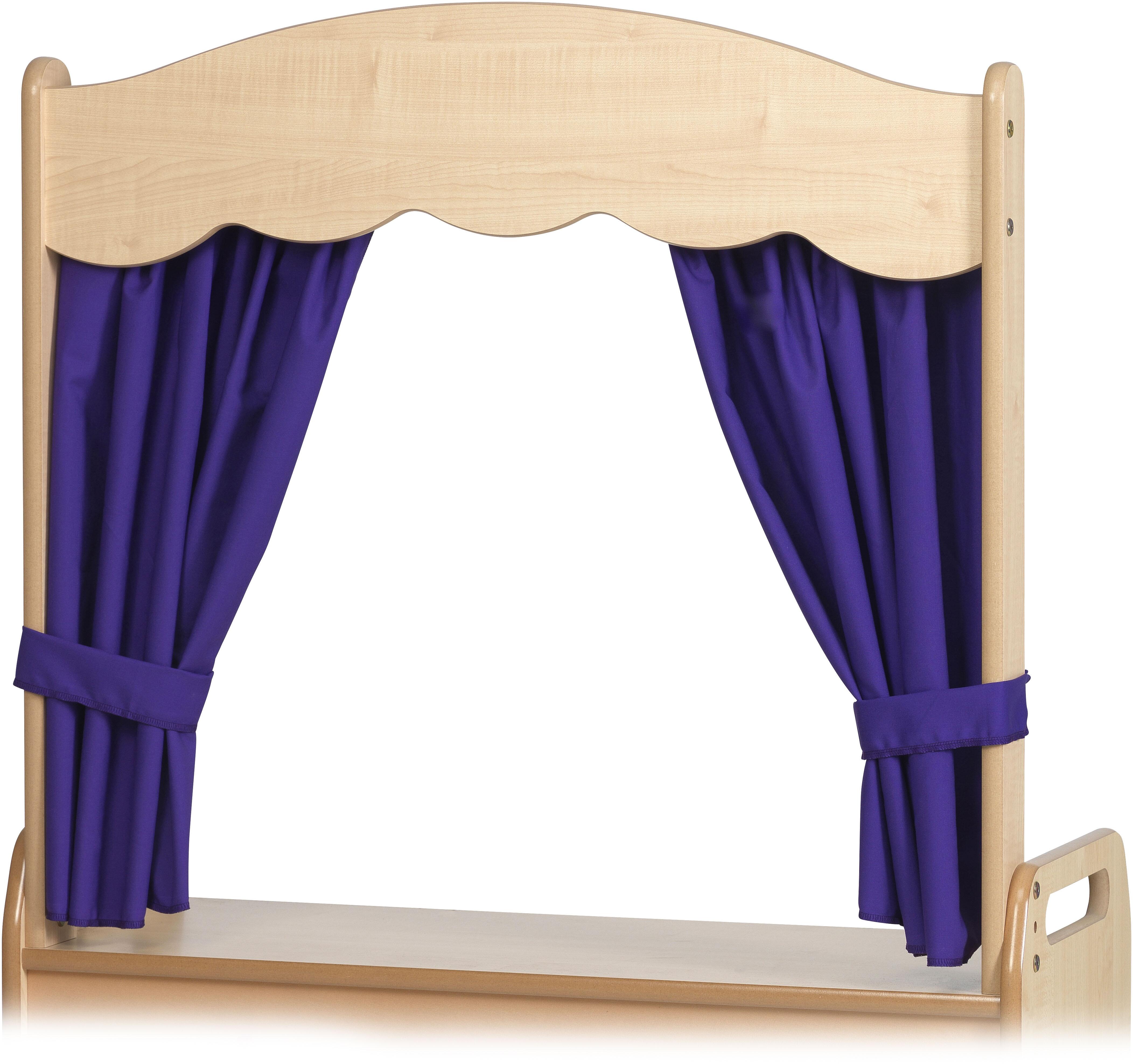 Millhouse Theatre Addon With Purple Curtains Just For Schools