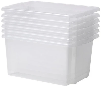 Millhouse Set Of 6 Clear Tubs
