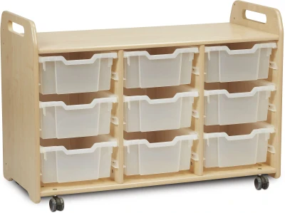 Millhouse Tray Storage Unit (730mm Height) With 9 Deep Trays