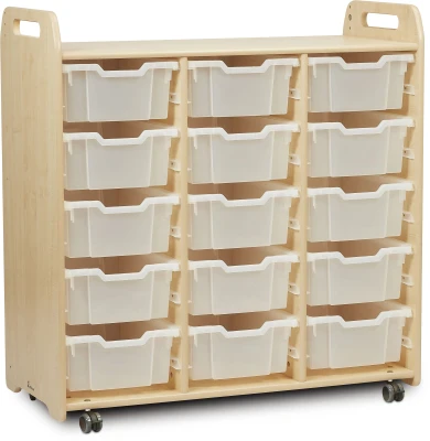 Millhouse Tray Storage Unit (1080mm Height) With 15 Deep Trays