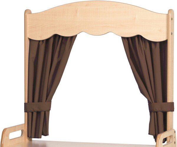 Millhouse Theatre Add-on With Taupe Curtains