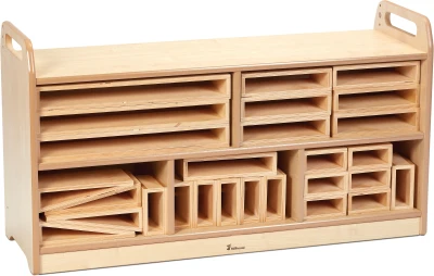 Millhouse Hollow Block Storage Unit with Back