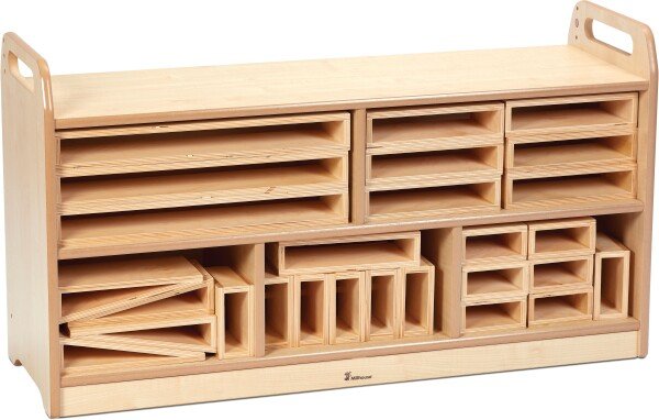 Millhouse Hollow Block Storage Unit with Back