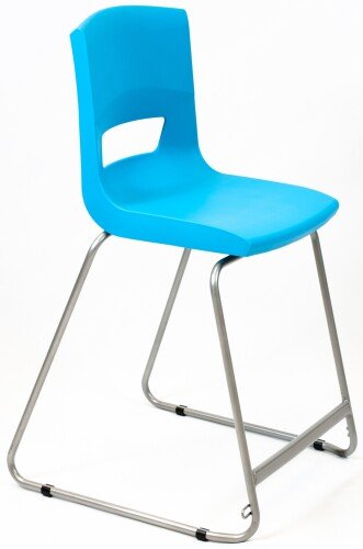 KI Postura+ High Chair - 560mm - Aqua Blue