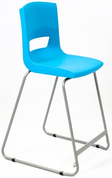 KI Postura+ High Chair - 610mm Height - 6-7 Years - Aqua Blue