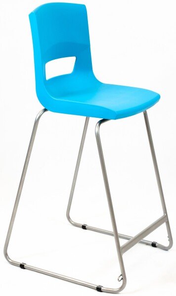 KI Postura+ High Chair - 685mm Height - 8-10 Years - Aqua Blue