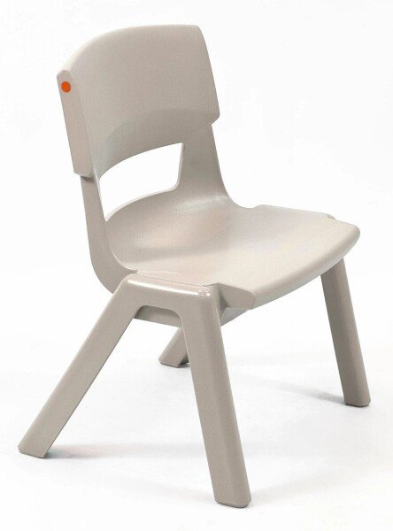 KI Postura+ Classroom Chair - 500mm Height - 3-4 Years - Ash Grey