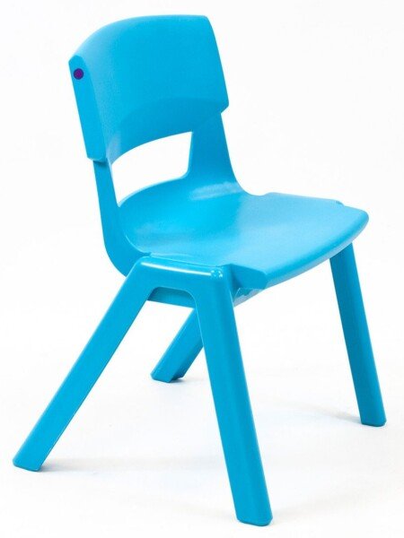 KI Postura+ Classroom Chair - 545mm Height - 4-5 Years - Aqua Blue