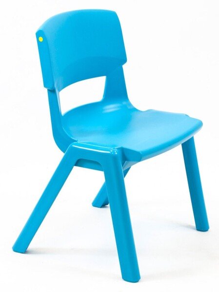 KI Postura+ Classroom Chair - 645mm Height - 6-7 Years - Aqua Blue