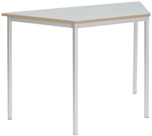 Metalliform Fully Welded Trapezoidal Classroom Desk - 1200mm x 600mm
