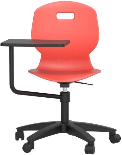 Arc Swivel Dynamic 3D Tilt Chair with Arm Tablet - 470-535mm Seat Height