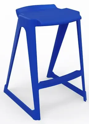 Spaceforme En One Skidbase Low Back Stool - 610mm