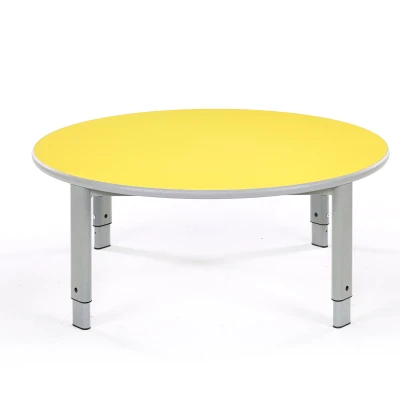 Metalliform Start Right Height Adjustable Circular Table