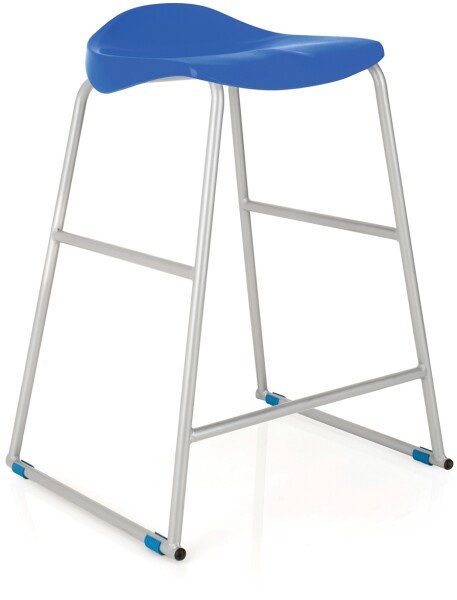 Titan Ultimate Classroom Stool - (11-14 Years) 610mm Seat Height - Blue