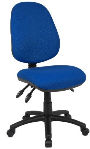 Dams Vantage 200 Operator Chair No Arms - Blue