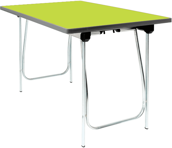 Gopak Vantage Folding Table - 1520 x 685mm - Acid Green