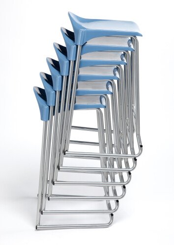 Metalliform WSM Skid Stool Size 1 (Seat Height 395mm)