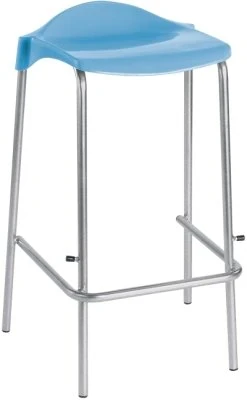 Metalliform WSM Stool Size 1 (Seat Height 395mm) - Standard Feet