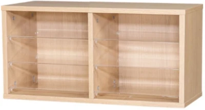Willowbrook Wall Mountable Pigeonhole with Acrylic Shelves 6 Spaces