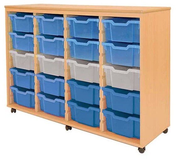 Principal Best Value 20 Deep Colour Tray Mobile Inc Trays