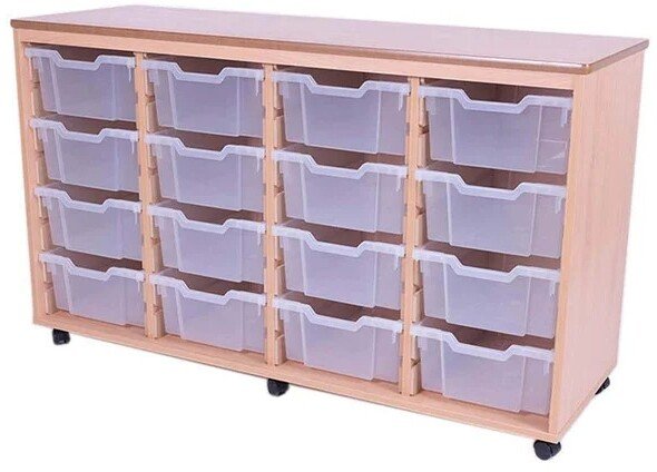 Principal Best Value 16 Deep Colour Tray Mobile Inc Trays