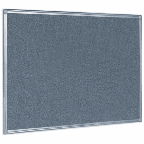 Gopak Aluminium Framed Felt Noticeboard - 1800 x 1200mm