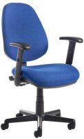 Gentoo Bilbao Fabric Operators Chair with Adjustable Arms