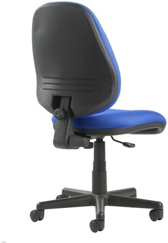Gentoo Bilbao Fabric Operators Chair with Lumbar Support And No Arms