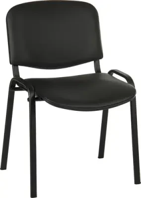 Teknik Conference Vinyl Chair - Black