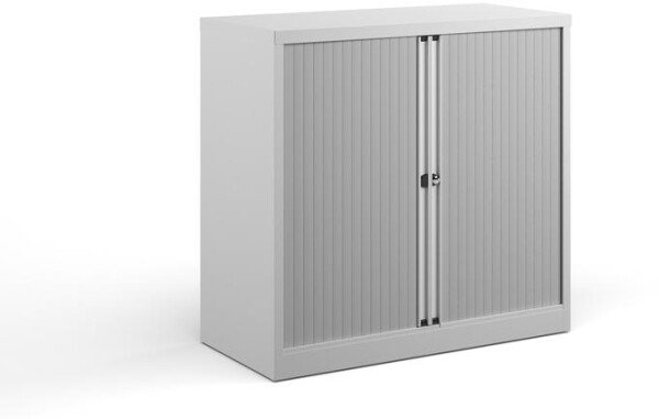 Bisley Systems Storage Low Tambour Cupboard 1000mm High
