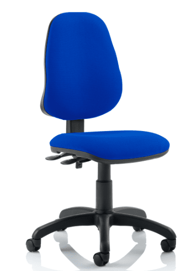 Dynamic Eclipse Plus 2 Lever Operators Chair - Blue