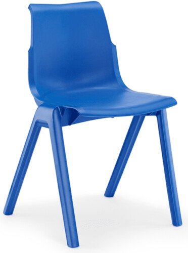Hille Ergostak All-plastic Chair - Age 14 - Blue