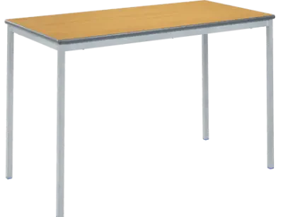 Metalliform Fully Welded Rectangular Table - MDF Edge