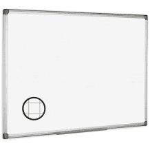 Gopak Non Magnetic Dry Wipe Board - 1800 x 1200mm