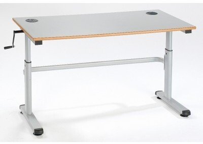 Metalliform HA200 Series Height Adjustable Table - 1200 x 600mm