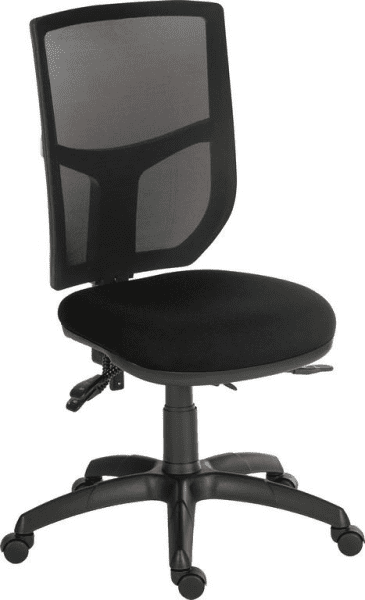 Teknik Ergo Comfort Mesh Chair - Black