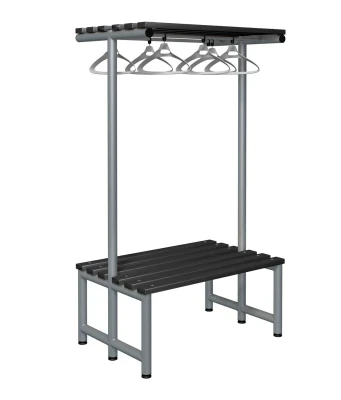 Probe Cloakroom Double Sided Overhead Hanging Bench 1000 x 720 x 475mm