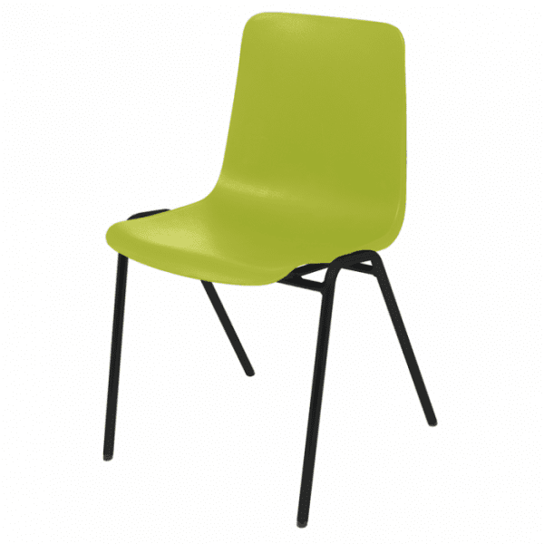 Hille MX70 Stacking Chair With Flint Grey Frame