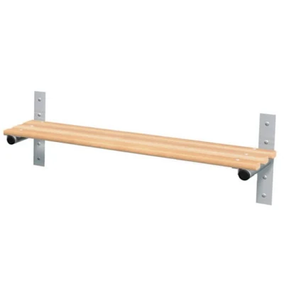 Probe Cloakroom Wall Mounted Bench 2000mm Length