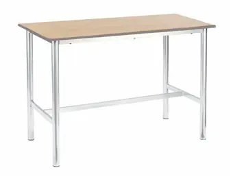 Metalliform Premium H Frame Craft Table - PU Edge - 1200 x 600mm