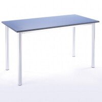 Metalliform Rectangular Meeting Table 1200 X 600mm PU