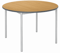 Metalliform Fully Welded Spiral Stacking Circular Table - 1200mm