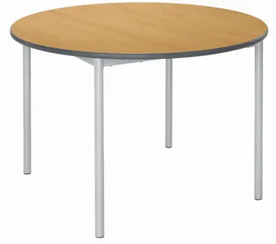 Metalliform RT32 Circular Table - MDF Edge - 1100mm