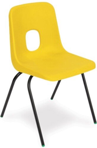 Hille E-Series Stacking Chair - Seat Height 320mm