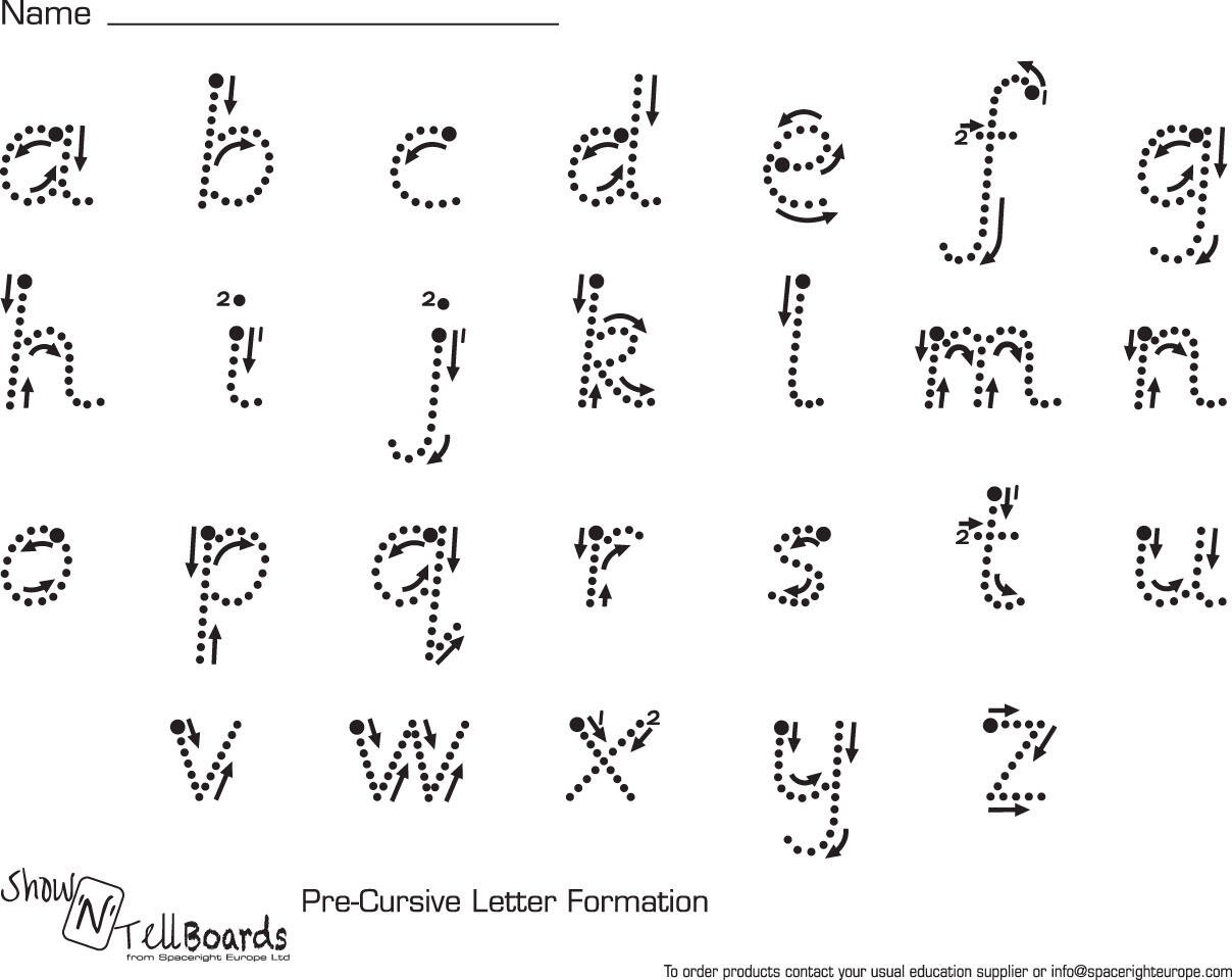 flexible show n tell boards pre cursive 35 pack show and tell letter o