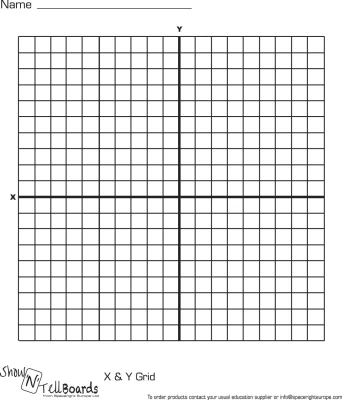 Spaceright A4 Flexible Show N Tell Boards x & Y Grid 35 Pack