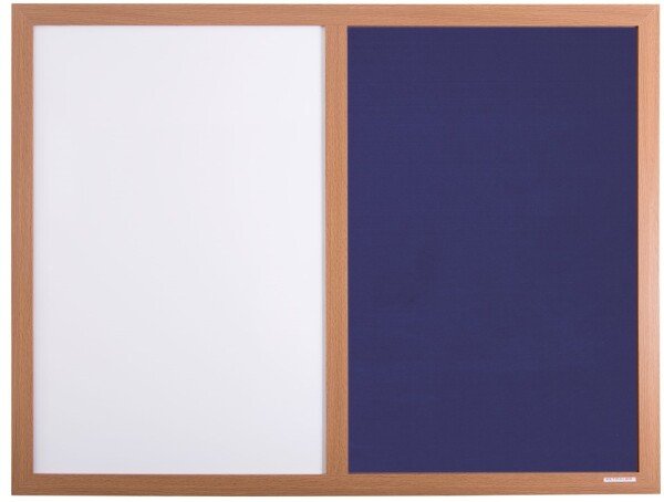 Spaceright Eco Combination Board - 1500 x 1200mm - Blue